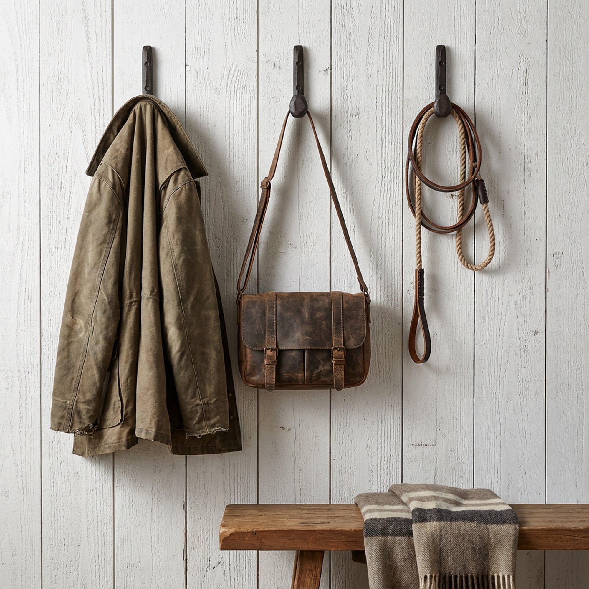 Puntal Cast Iron Wall Hook - Set of 3 PCS