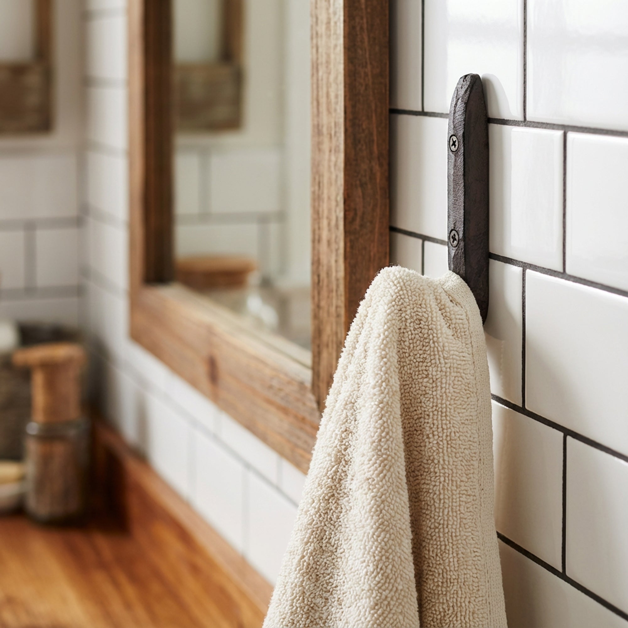 Puntal Cast Iron Wall Hook - Set of 3 PCS