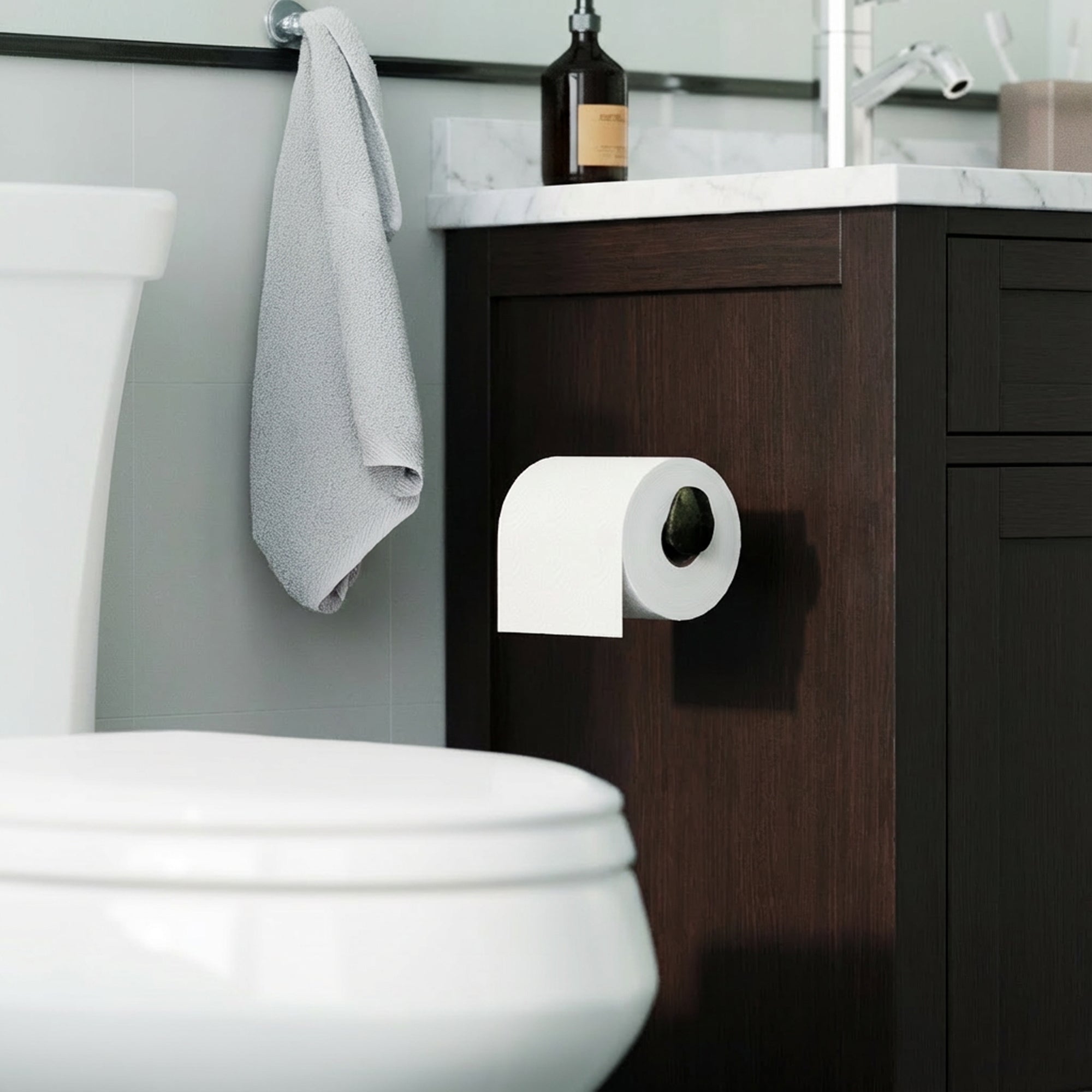 Motris Cast Iron Toilet Paper Holder
