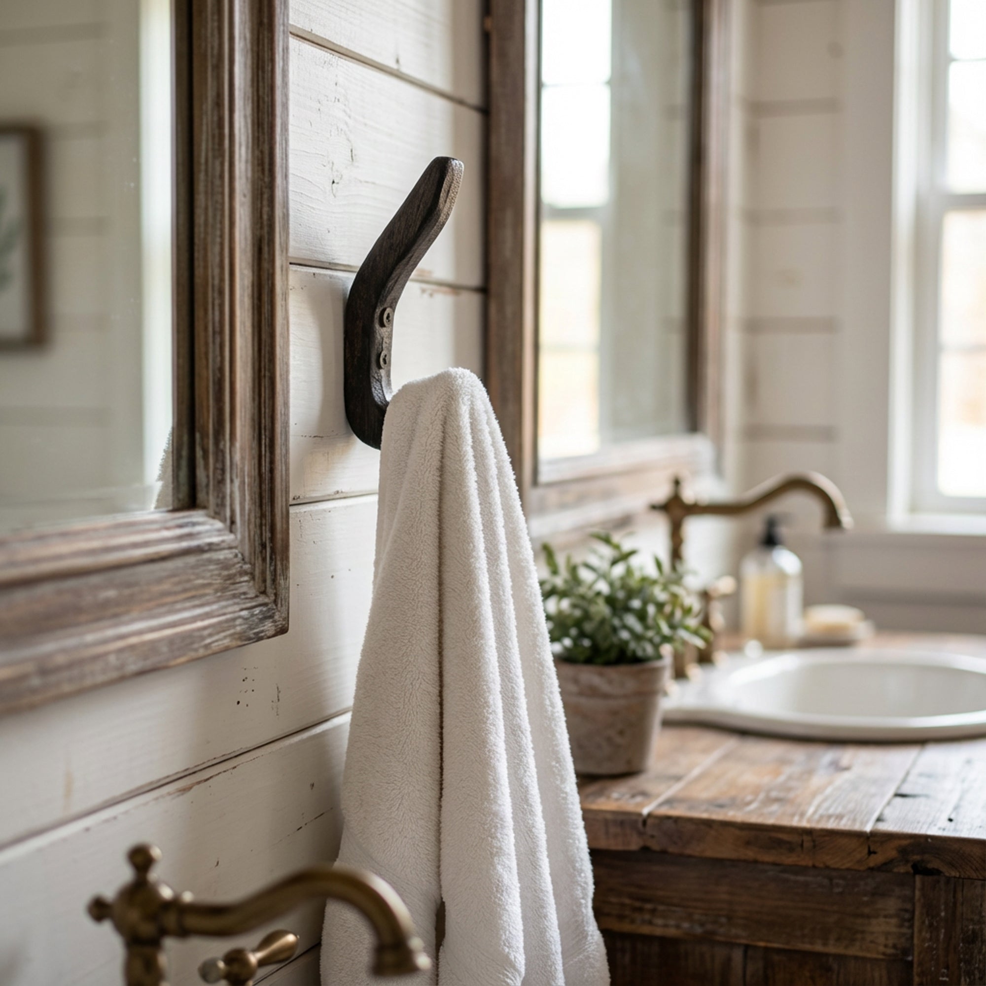 Halle Cast Iron Wall Hook - Set of 2 PCS