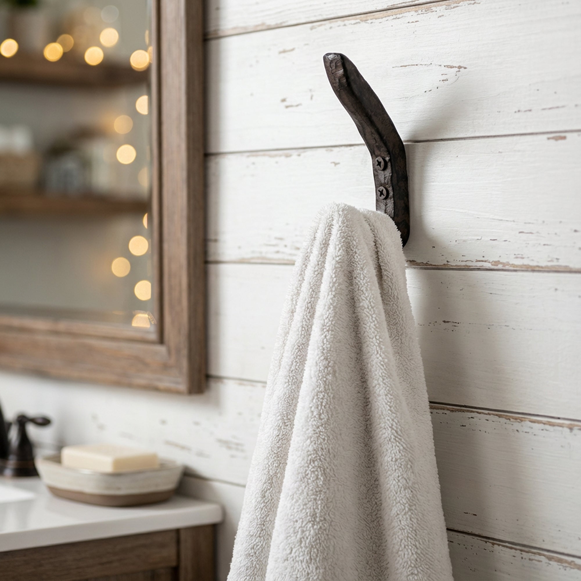 Halle Cast Iron Wall Hook - Set of 2 PCS